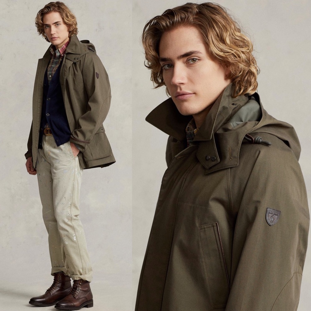 Polo Ralph Lauren Men's hooded car coat